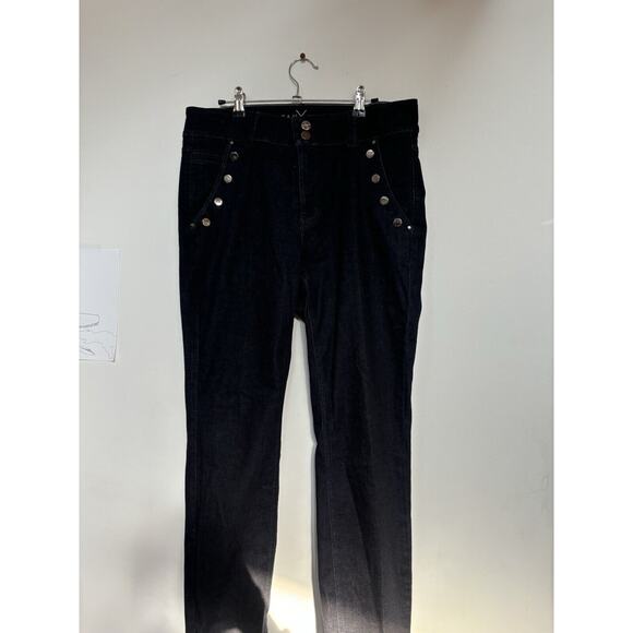 Dream Jeans by MAC Dream Slim Authentic Womens Jean US Sz 40/27 Button Pocket - Picture 3 of 16
